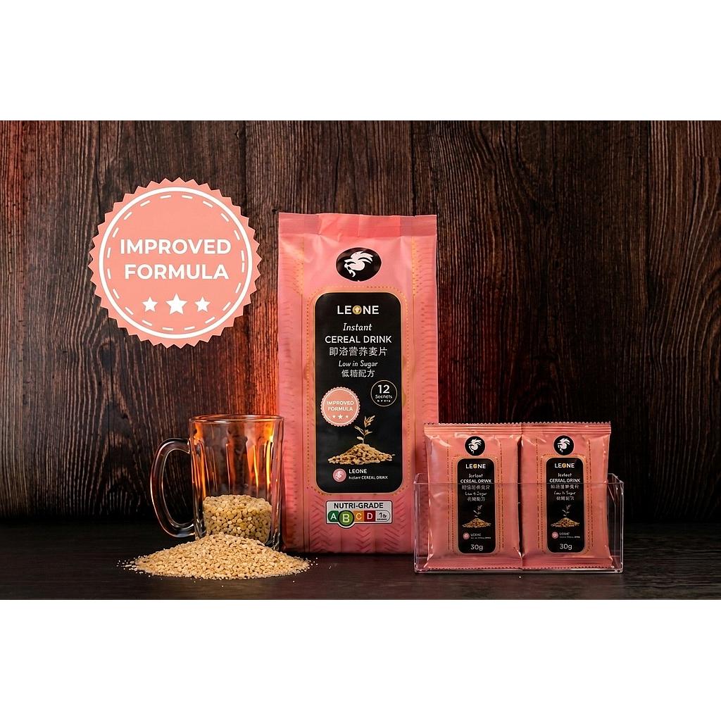 Leone 3 in 1 Cereal - Low Sugar (12s x 30g)