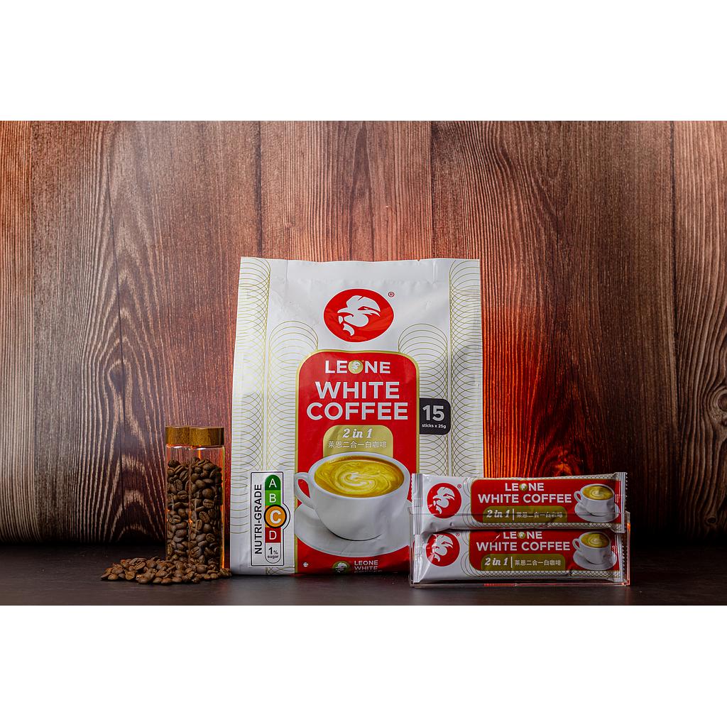 Leone 2 in 1 White Coffee (15s x 25g)